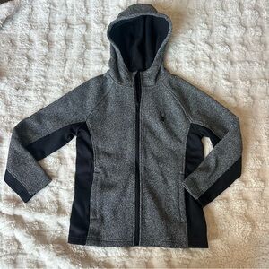 Spyder Kids Gray and Black Jacket